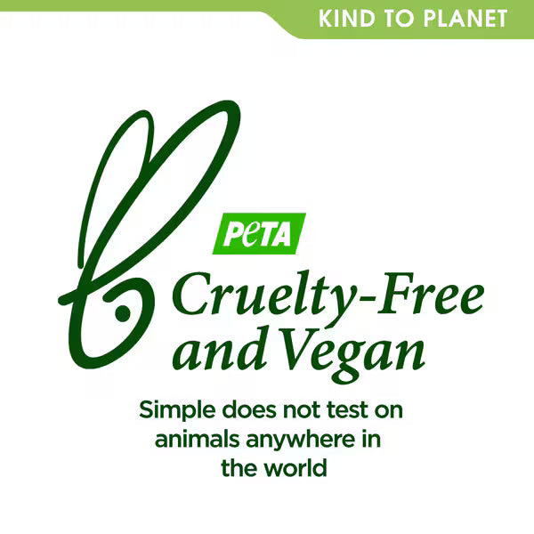 Simple Kindness Edition Cleansing Face Wipes 20 Pack (British brand)