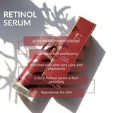 ErthSkin retinol set with eye cream, moisturiser, serum (British brand)