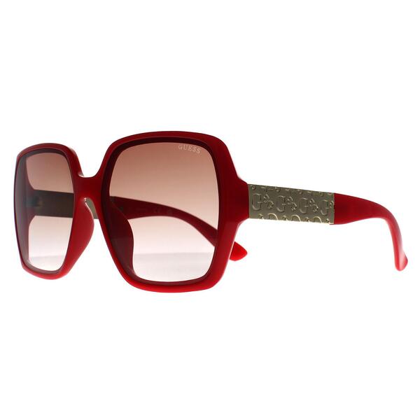 Guess GO00031 women's sunglasses red brown gradient, UK version