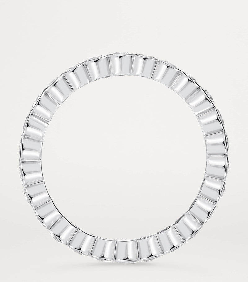Graff white gold diamond eternity ring (British brand)