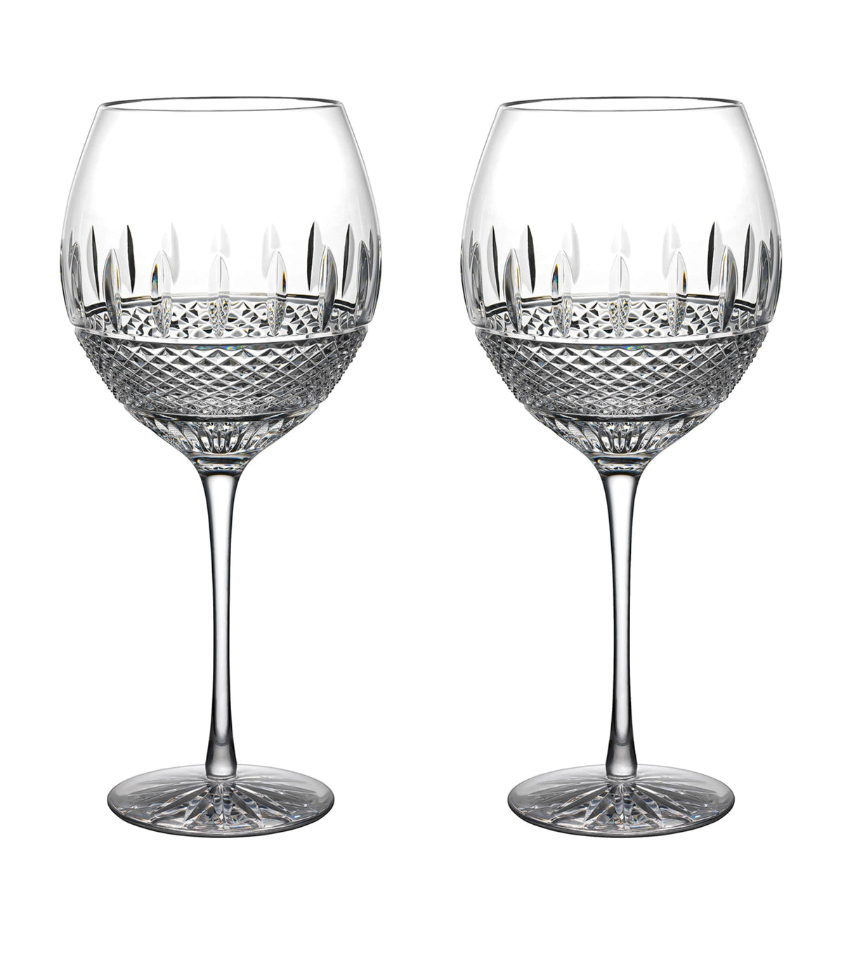 Waterford Irish Lace red wine glasses 575ml (British brand)