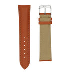 Jean Rousseau vegetable-tanned leather 16mm watch strap - British product