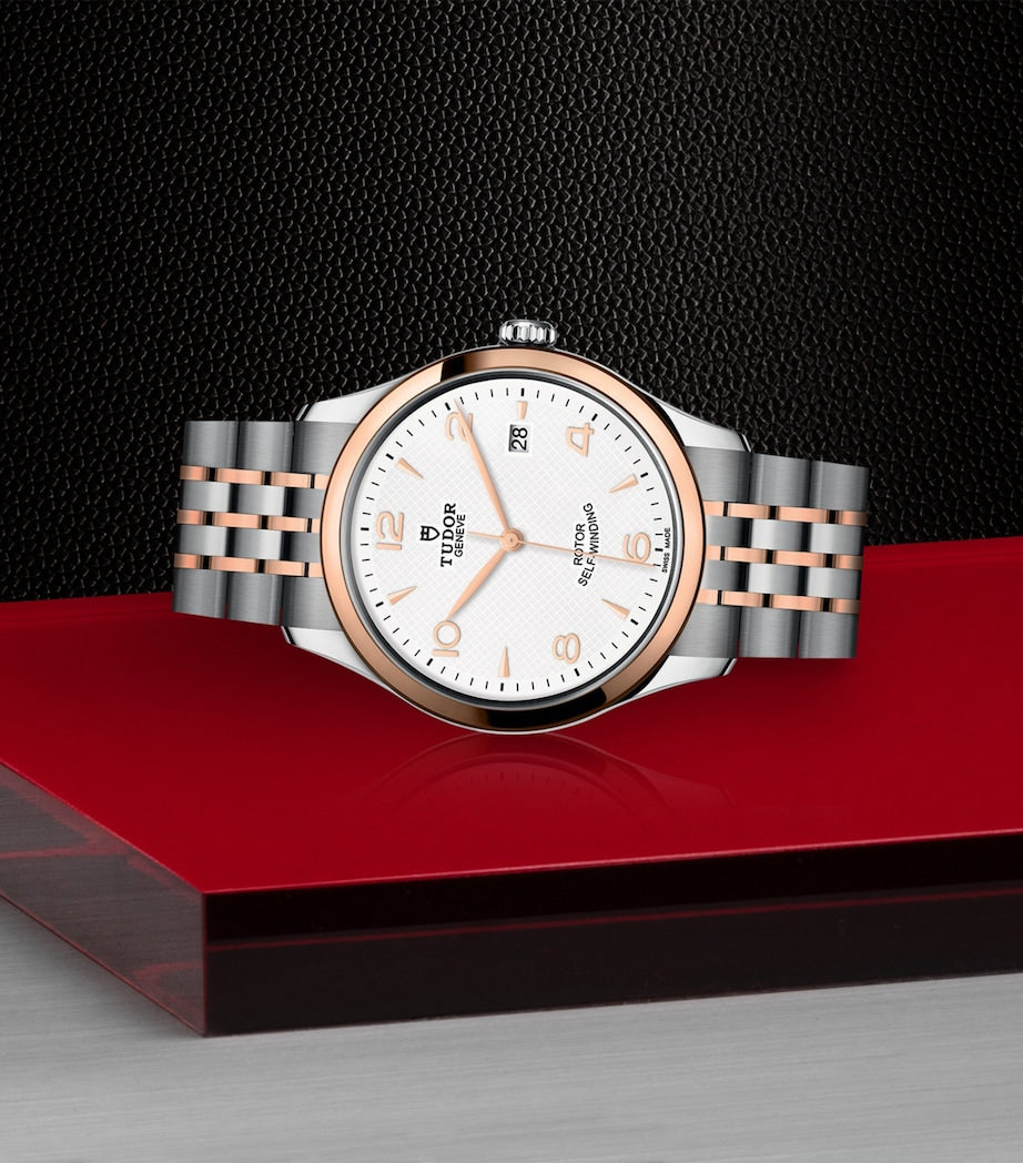 TUDOR 1926 stainless steel and rose gold watch 39mm, UK version