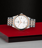 TUDOR 1926 stainless steel and rose gold watch 39mm, UK version