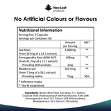 New Leaf sea moss capsules 120 count - British product