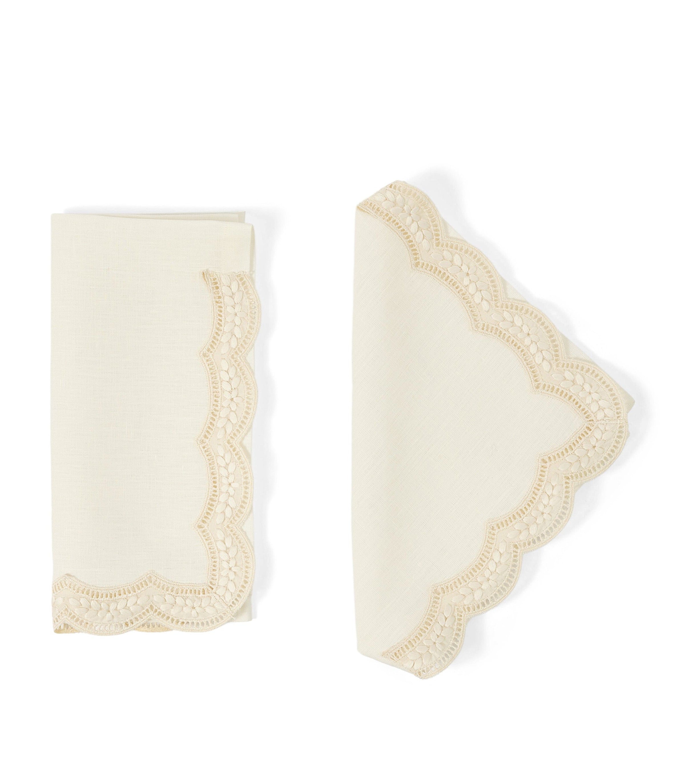 Cabana Magazine Emilia linen napkin 50cm x 50cm - British product