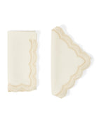 Cabana Magazine Emilia linen napkin 50cm x 50cm - British product