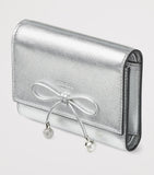 Jimmy Choo metallic leather Marinda wallet, UK version