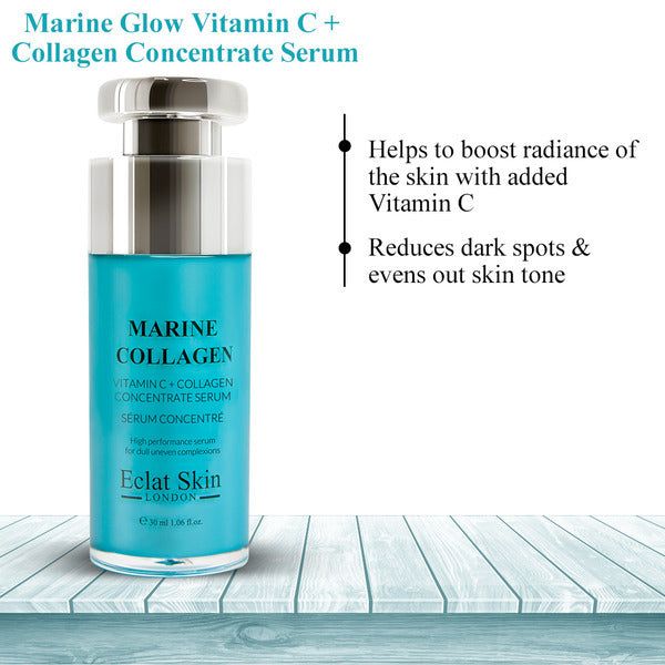 Eclat Skin London Marine Vitamin C + Collagen Serum 30ml GOODS Superdrug   