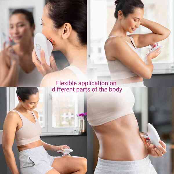 Medisana VC 150 cupping massager with EMS and red light (British brand)