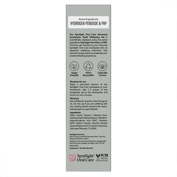 Spotlight Oral Care whitening accelerator gel 30 ml - British product
