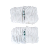 So Eco wrist wash bands ultra-soft cotton, imported from the UK
