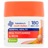 Sainsbury's Multivitamins & Iron x180 GOODS Sainsburys   