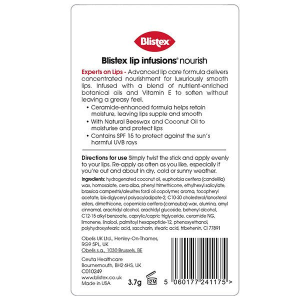 Blistex Lip Infusions - Nourish 3.7g GOODS Superdrug   