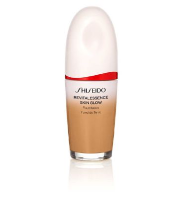 Shiseido Revitalessence Skin Glow Foundation SPF30 30ml GOODS Boots 350 Maple  