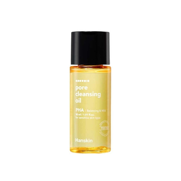 Hanskin Pore Cleansing Oil PHA Mini 30ml - British product