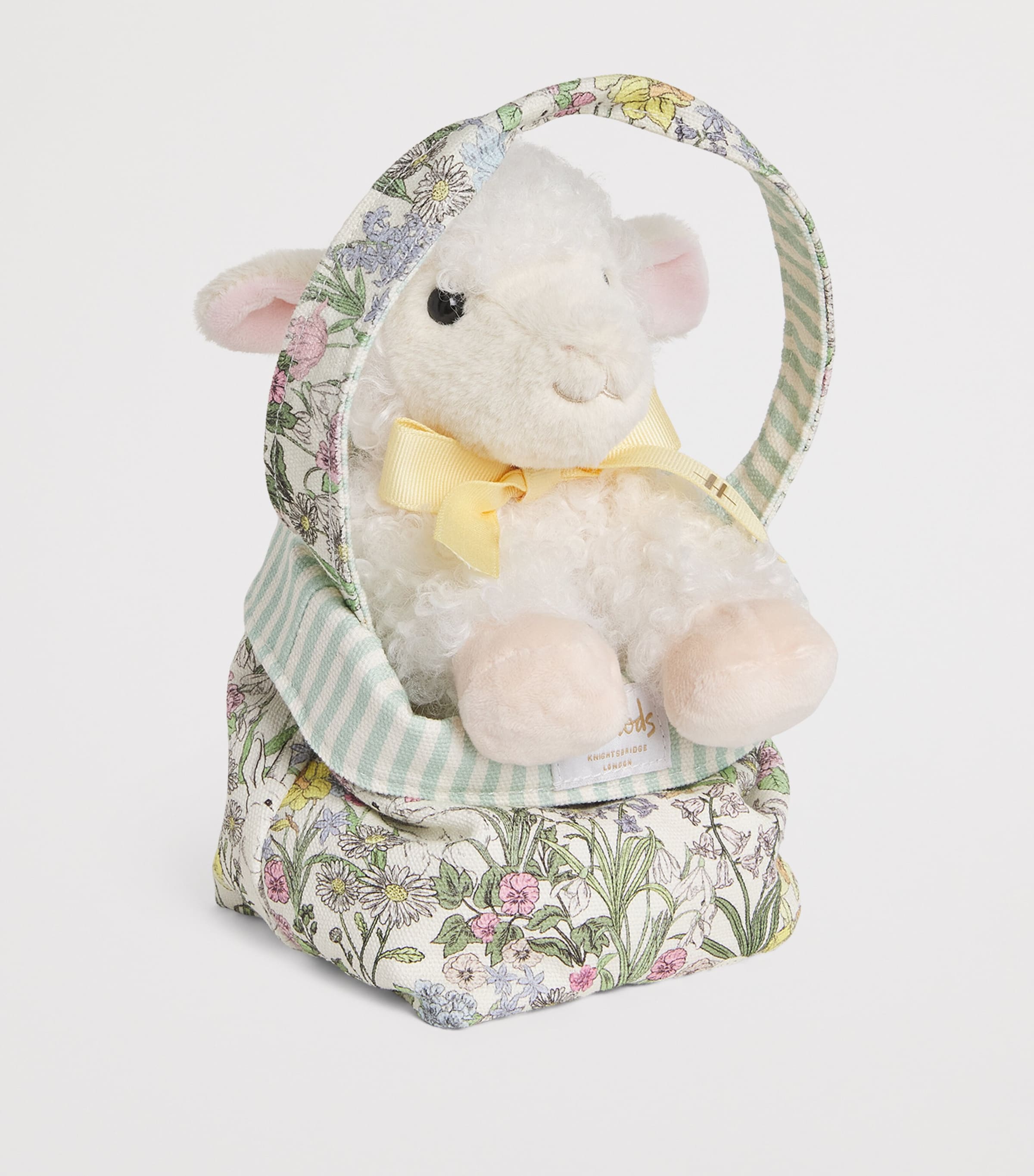 Harrods plush lamb in a bag 19cm, UK version