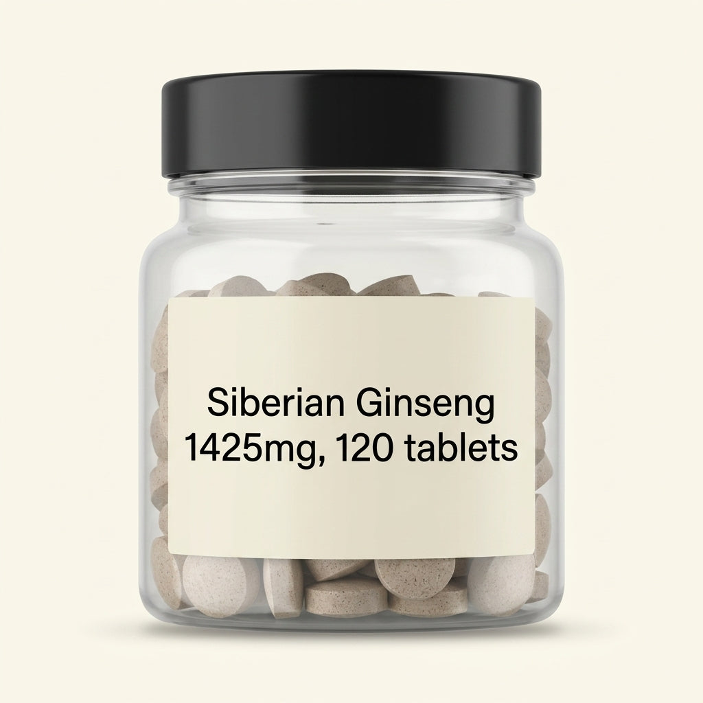 Holland & Barrett Siberian Ginseng 120 tablets (British brand)