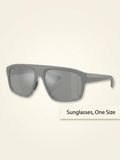 Prada Linea Rossa irregular sunglasses metal grey mirror grey (British brand)