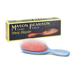 Mason Pearson pocket nylon hairbrush blue, UK version