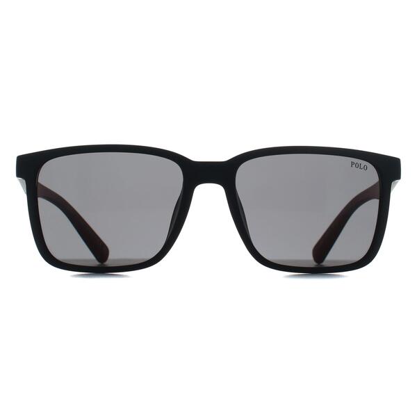 Polo Ralph Lauren PH4189U sunglasses matte black dark grey, imported from the UK