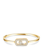 Messika So Move yellow gold diamond pavé bangle 0.67ct, UK version
