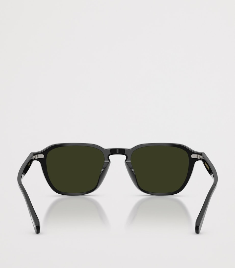 Oliver Peoples Emryn unregelmäßige Sonnenbrille Acetatrahmen, importiert aus dem Vereinigten Königreich