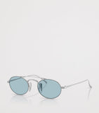 Giorgio Armani titanium oval sunglasses, UK version