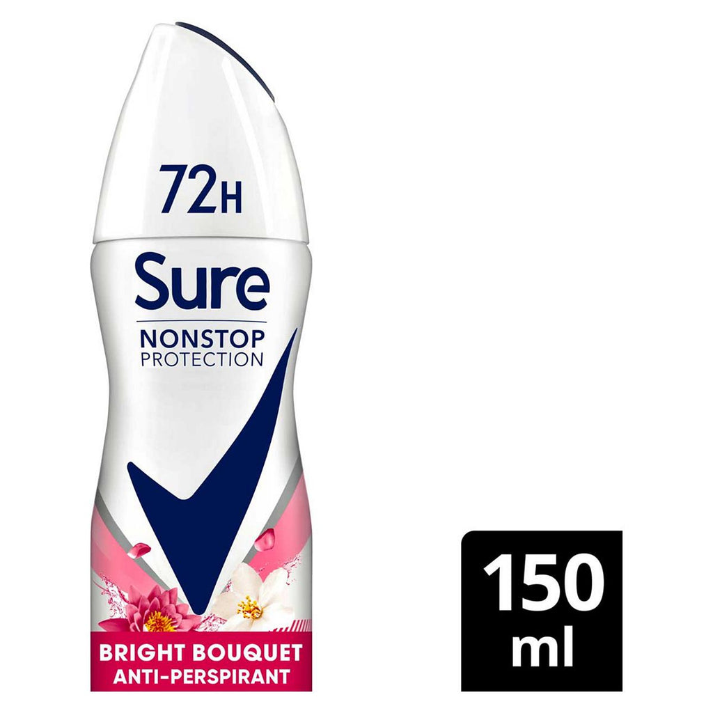 Sure Bright Bouquet Nonstop Protection Anti-perspirant Deodorant Aerosol 150 ml