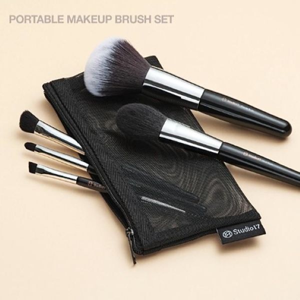 Studio17 portable brush set 5-piece, imported from the UK