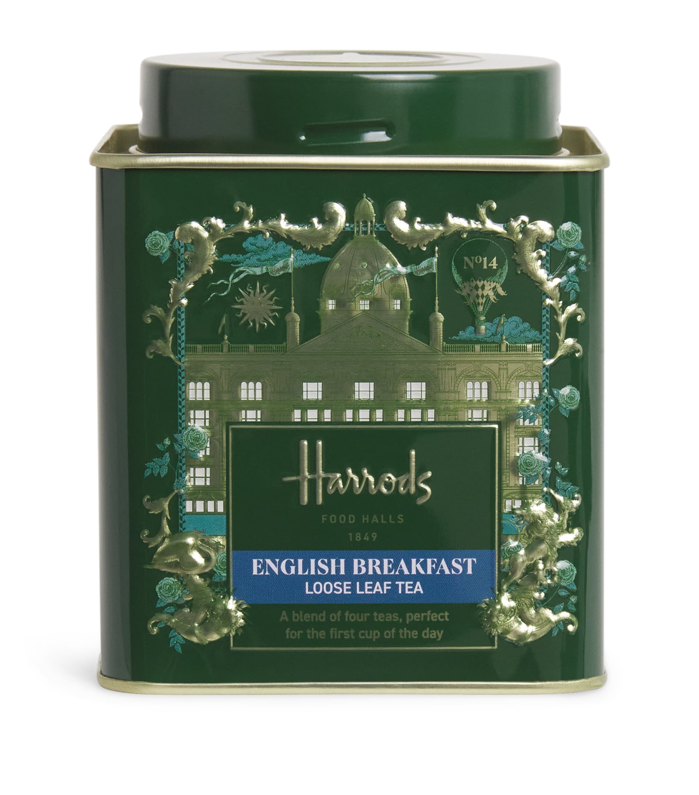 Harrods English Breakfast loose leaf tea 125g, UK version