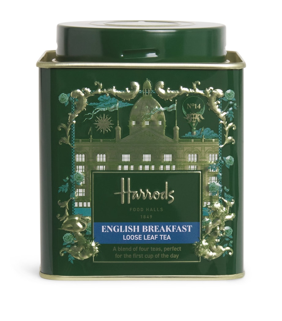 Harrods English Breakfast loose leaf tea 125g, UK version