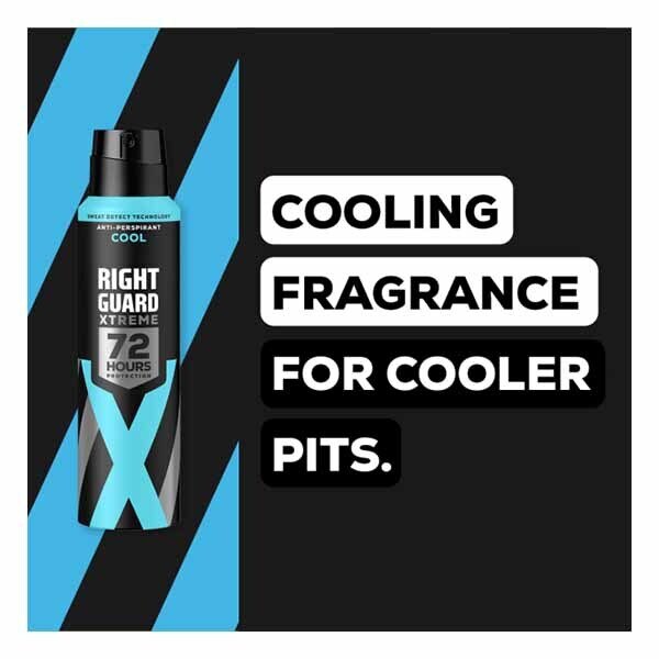 Right Guard Xtreme Cool 72H Anti-Perspirant 150ml GOODS Superdrug   