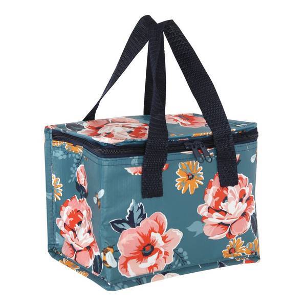 Something Different Bee-utiful Floral lunch bag 21x15x13cm - British product