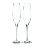 Waterford elegance optic Champagne flutes 300ml (British brand)