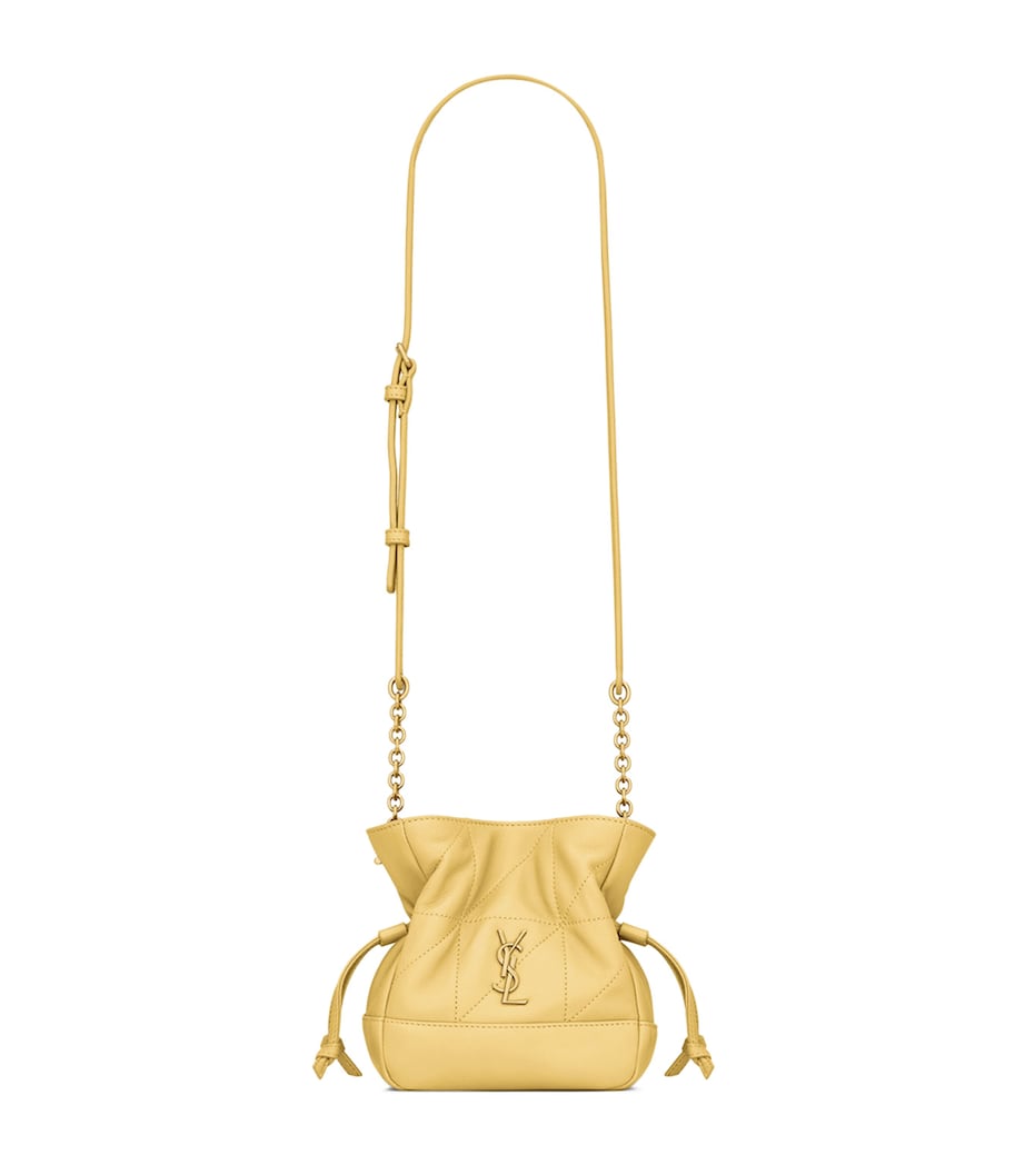 Saint Laurent Mini Jamie shoulder bag lambskin leather, imported from the UK