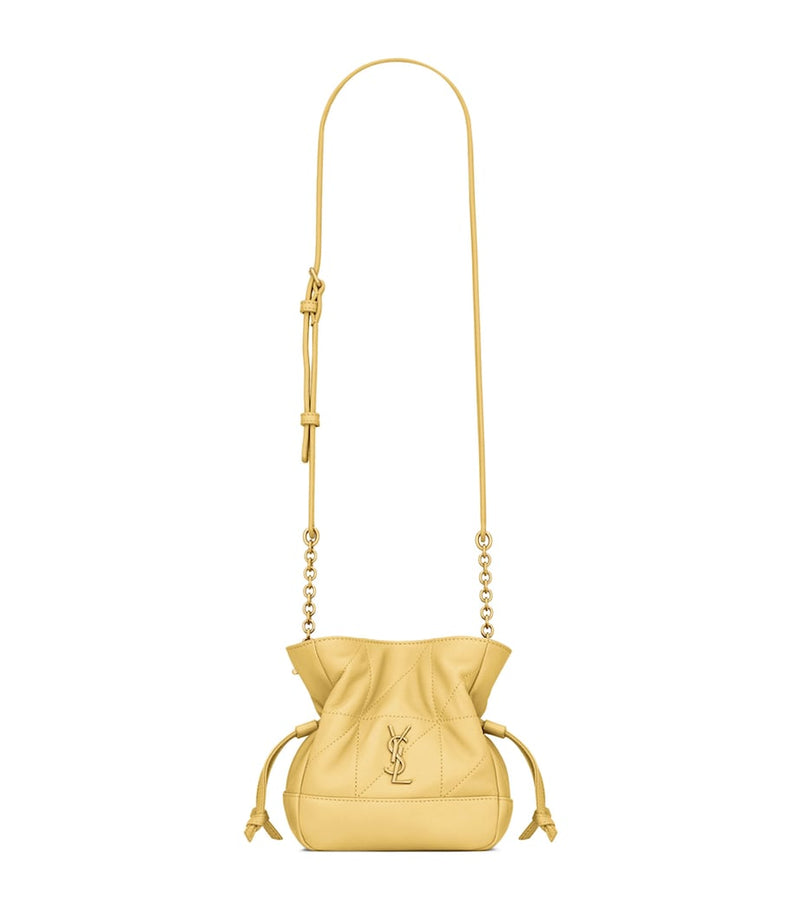 Saint Laurent Mini Jamie shoulder bag lambskin leather, imported from the UK