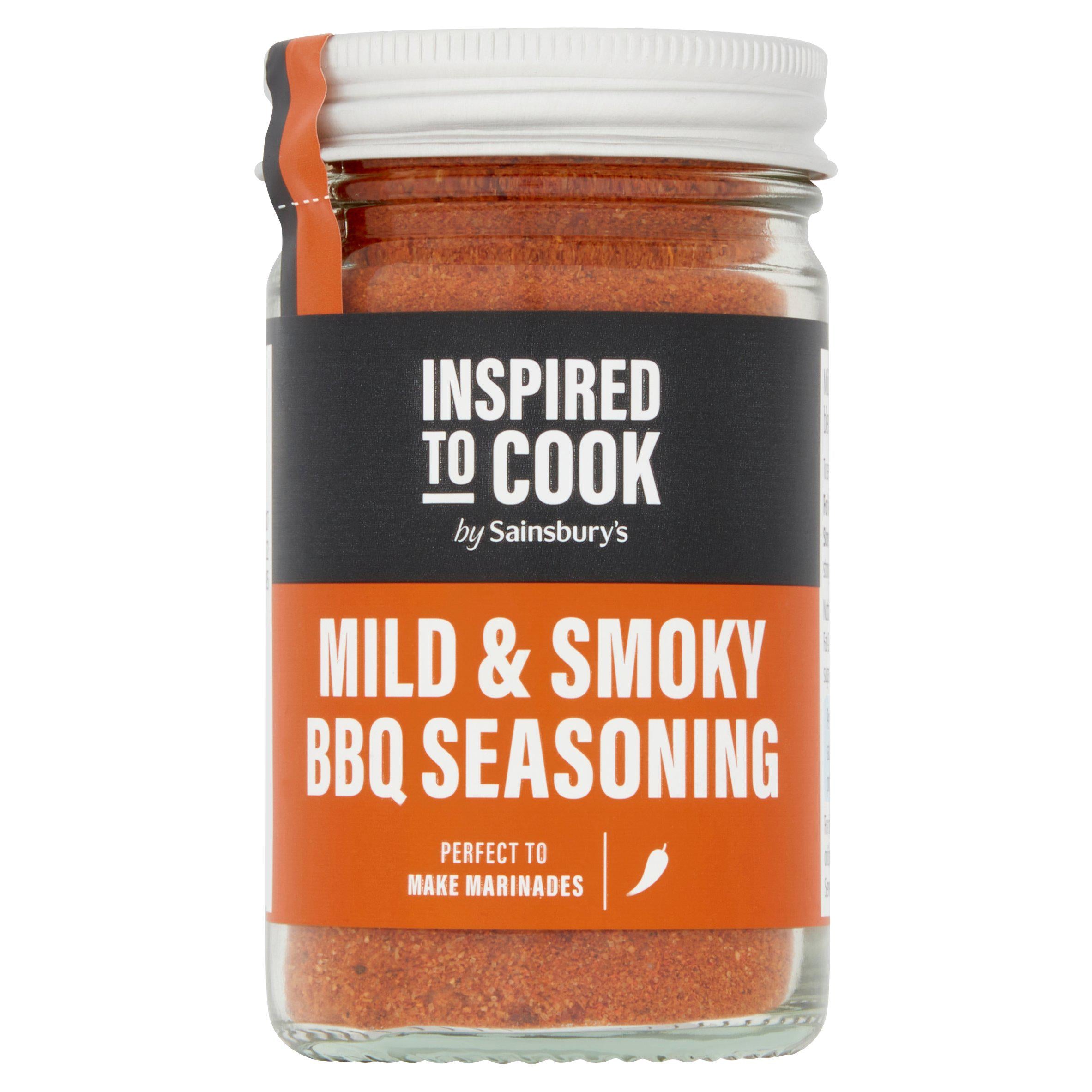 Sainsbury's Mild & Smoky BBQ, Inspired to Cook 44g Herbs spices & seasoning Sainsburys   