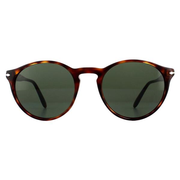 Persol 3092SM brown round sunglasses, imported from the UK
