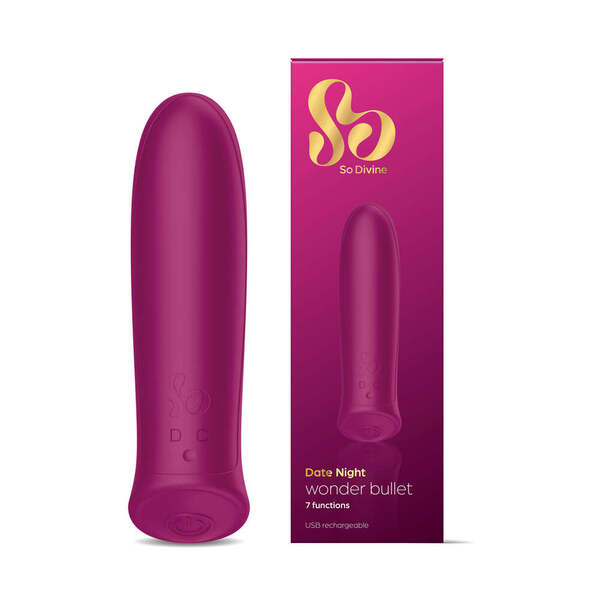 So Divine bullet vibrator rechargeable silicone, UK version