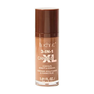 Superdrug Technic 3-in-1 Canvas XL Chestnut Full Coverage Concealer 30ml- Buy online at McGrocer