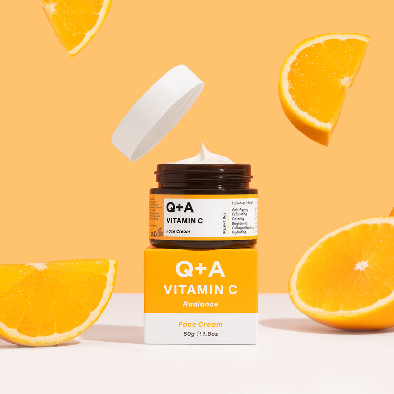 Q+A Vitamin C Radiance Face Cream 50ml - British product