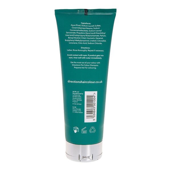 Directions Pre Colour Shampoo 250ml - British product