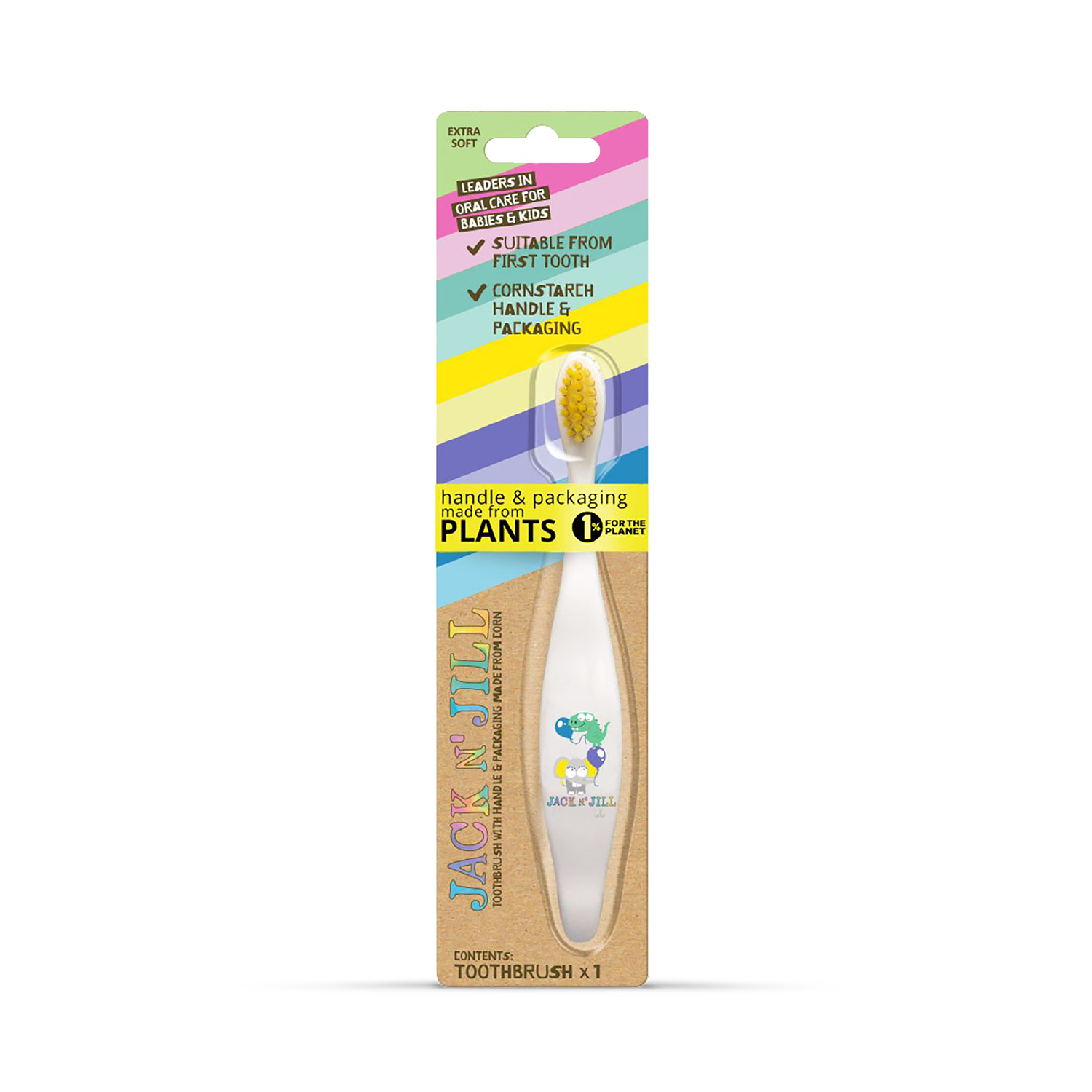 Jack N' Jill kids toothbrush assorted (British brand)