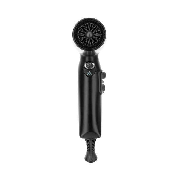 Gamma+ X-Hybrid lightweight hairdryer Black UK version
