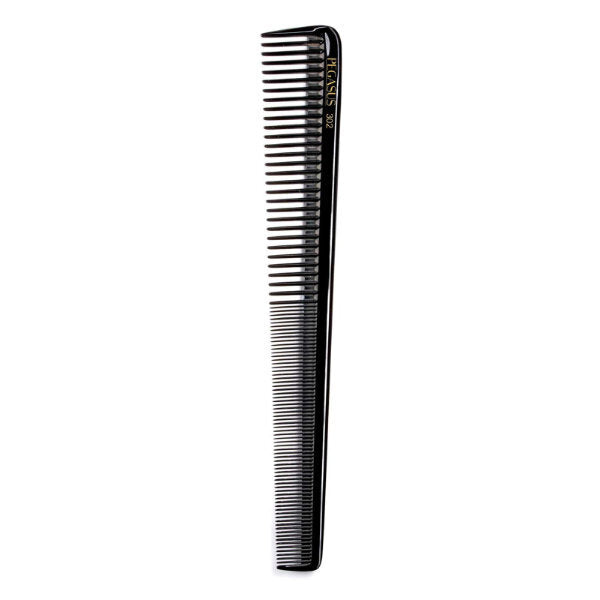Pegasus 302 barber comb black tapered (British brand)