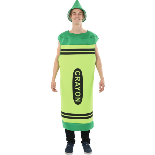 Orion Costumes Adult Green Crayon GOODS Superdrug   