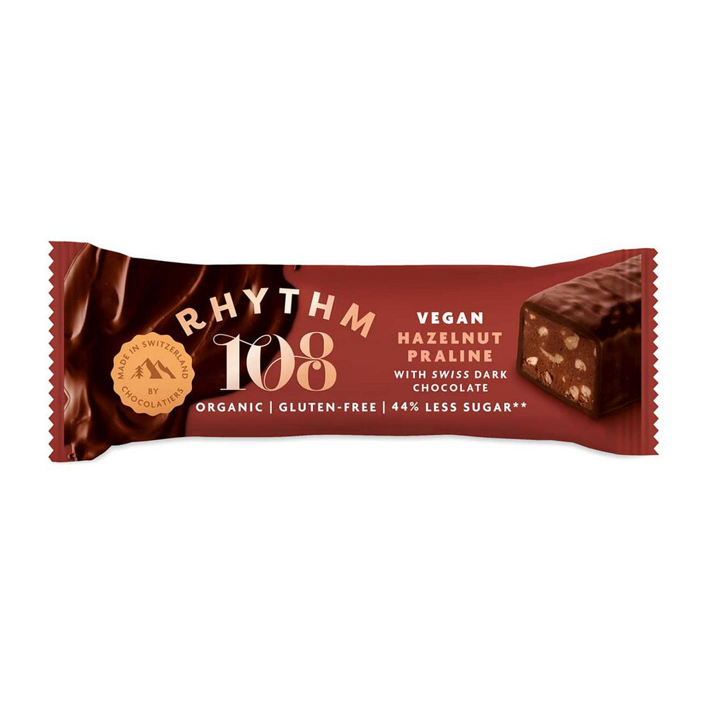 Rhythm108 Hazelnut Praline Chocolate Bar - 33g