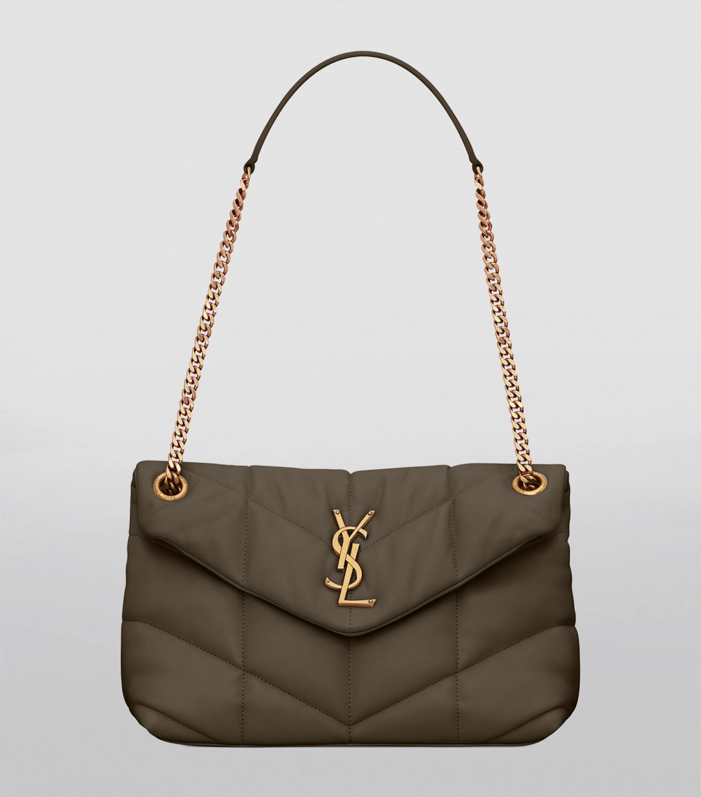 Saint Laurent Small Loulou Puffer shoulder bag, imported from the UK