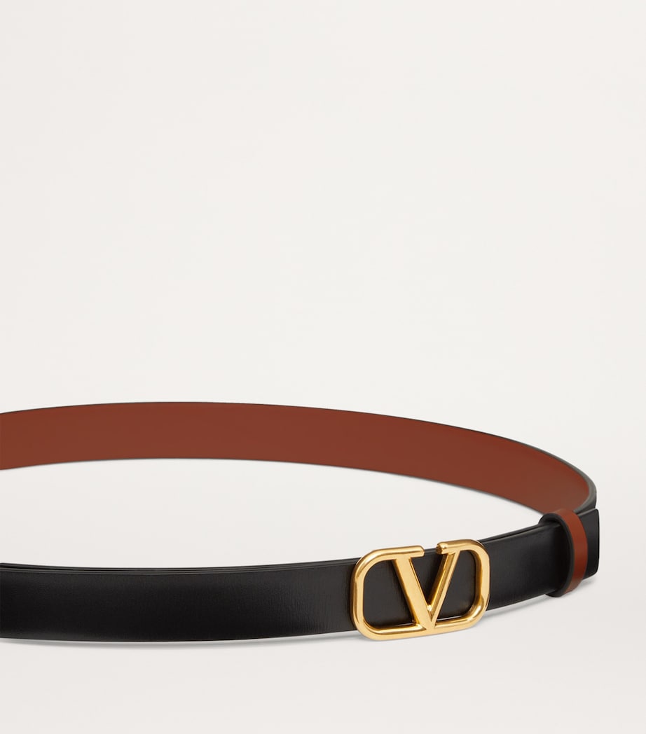 Valentino Garavani reversible VLogo Signature belt, imported from the UK